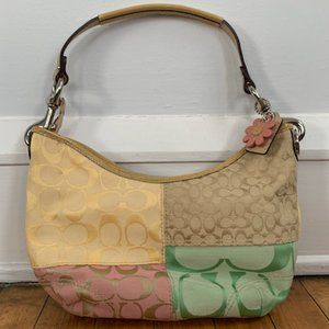 Coach Patchwork Signature Small Handbag